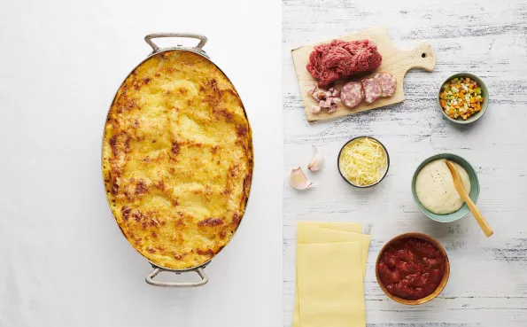 Recette des lasagnes à la bolognaise fumée