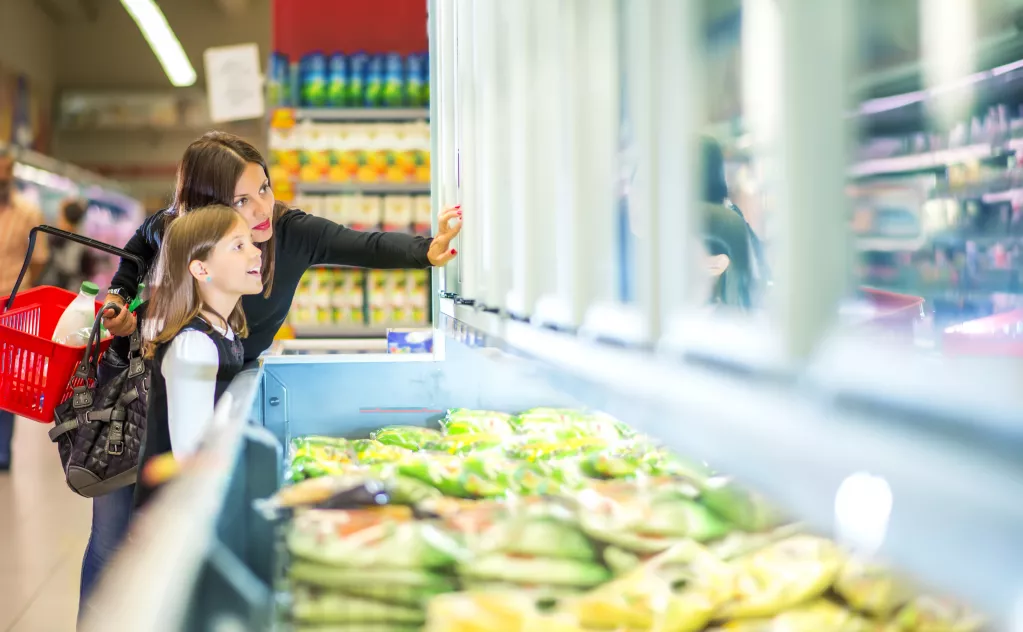 Les vertus des aliments surgelés 