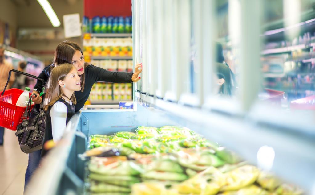 Les vertus des aliments surgelés