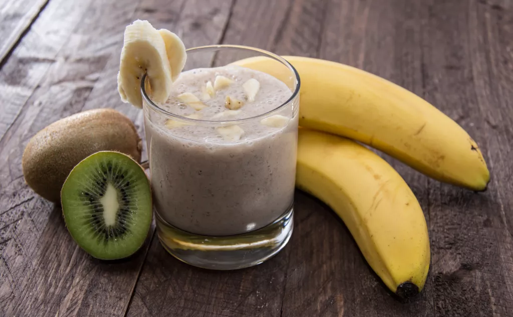 Smoothie banane kiwi