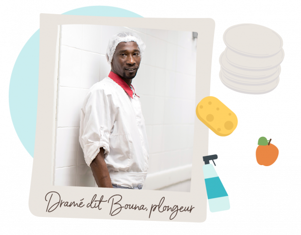 Dramé dit Bouna, plongeur