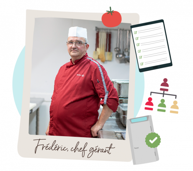Frédéric, chef gérant